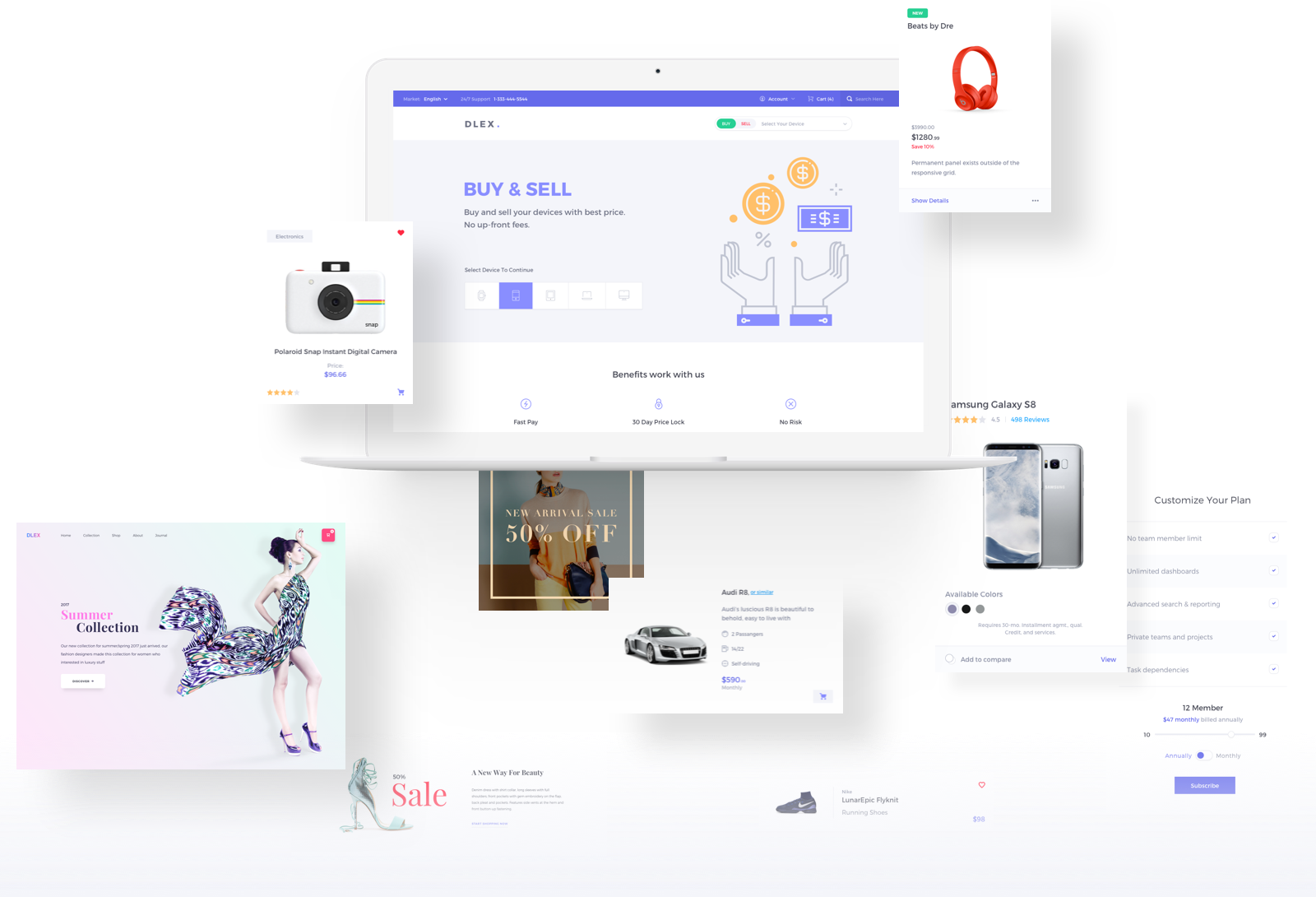Illustration für UX/UI Design Ausbildung